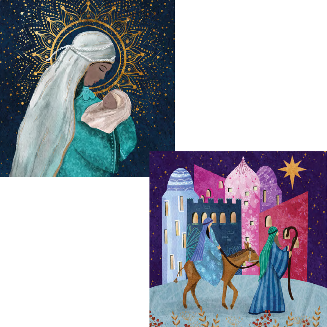 Christmas card Twin Pack: Holy Family