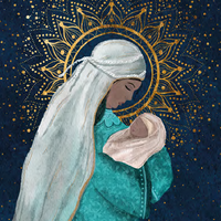 Christmas card Twin Pack: Holy Family